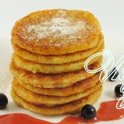 Диетические тыквенные оладьи