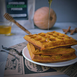 Тыквенные вафли