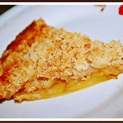 Хрустящий яблочный пирог с апельсиновым соком