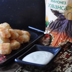 Морские гребешки с васаби-майонезом