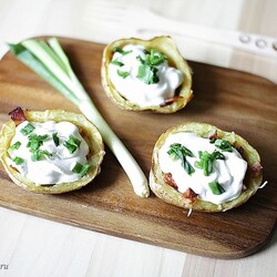 Закуска "Картофельные шкурки"