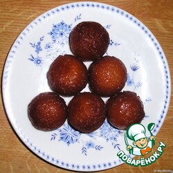 Сладкое индийское лакомство "Гулабджамуны"