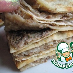 Китайские лепешки с мясом