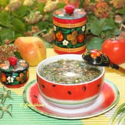 Окрошка "Вкус лета в каждой ложке-окрошке"