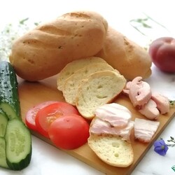 Батоны чесночно-луковые