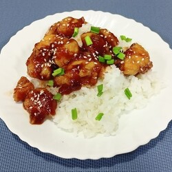 Курица в кисло-сладком соусе