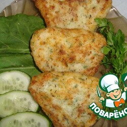 Котлеты из кальмаров с рисом