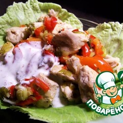 Курица "Африканская гостья"