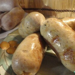 Нюрнбергские колбаски белого цвета