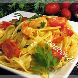 Креветки  в сливочном соусе