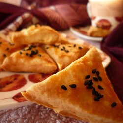 Турецкое соленое печенье