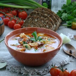 Похлебка с бараниной