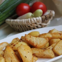 Запеченный картофель по-турецки