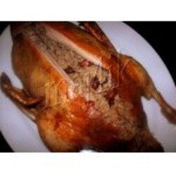 Рождественская фаршированная утка