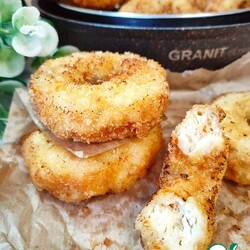 Пончики куриные с сыром