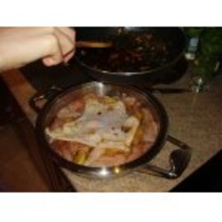 Курица в медово-апельсиновой глазури