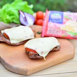 Индейка под шапкой на гриле