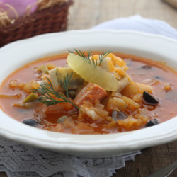 Рыбная калья, пошаговый рецепт с фото