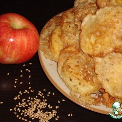 Пирожки с яблоками и кунжутом по-китайски