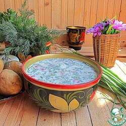 Окрошка «Как у мамы»