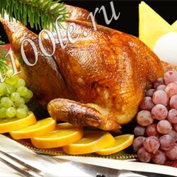 Рождественская индейка фото-видео рецепт