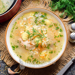 Суп из шеи индейки — рецепт с фото