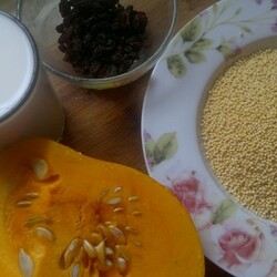 Пшенная каша с изюмом и тыквой в мультиварке – рецепт приготовления с фото