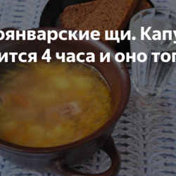 Кислые щи с приварком