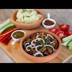 Куриные желудочки по-грузински