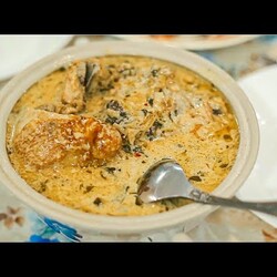 Шкмерули со сметаной (сливочная курица)