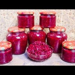 САЛАТ ИЗ СВЕКЛЫ НА ЗИМУ