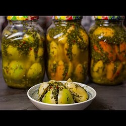 Зелёные помидоры по-грузински