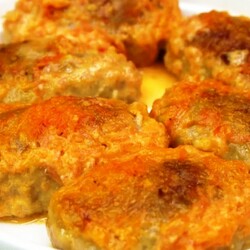 Сочные КОТЛЕТЫ баклажанами