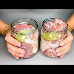 Раскладываю МЯСО по банкам и получаю очень вкусную ЗАКУСКУ к любому столу!