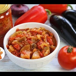 Салат из Баклажанов По-Татарски на Зиму