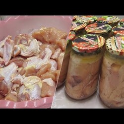 НЕ ПОКУПАЙ - ДЕЛАЙ САМ! Домашняя Тушенка из курицы БЕЗ АВТОКЛАВА - рецепт для ленивых