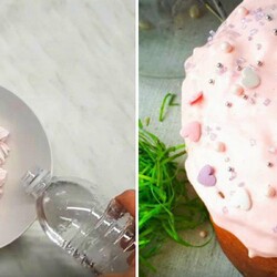 Глазурь для кулича на основе зефира, чтобы добиться идеальной гладкости