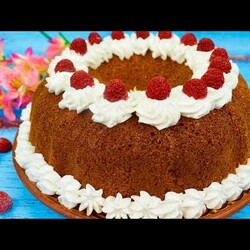 Пасхальная РОМОВАЯ БАБА  со вкусом бисквита (без замеса руками), рецепт Эктора Хименес-Браво