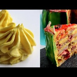 Нереально вкусный БАНАНОВЫЙ крем - для тортов и капкейков