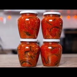 Баклажаны на зиму по-грузински. Вкуснейшая зимняя заготовка