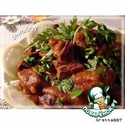 Кисло-сладкое мясо "Эсик-флейш"