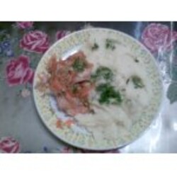 Горбуша в яблоках и апельсинах