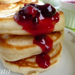 Оладьи на йогурте и кефире