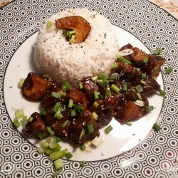 Как приготовить Хрустящие шиитаке в кисло-сладком соусе