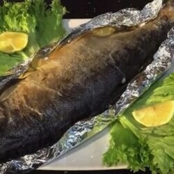 Горбуша, запечённая в духовке в фольге