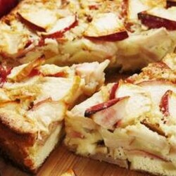 30 минут  быстрый яблочный пирог