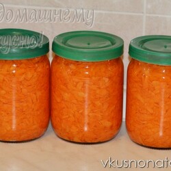 Морковь на зиму тертая с солью (под капроновую крышку)
