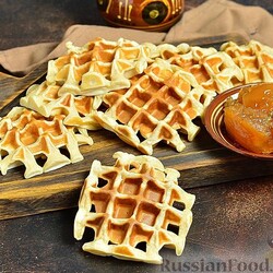 Рецепт: Вафли на кефире на RussianFood.com