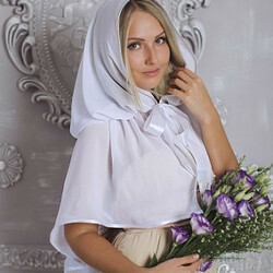 КРАСИВЫЙ ПЛАТОК ДЛЯ ХРАМА | Швейная мастерская