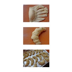 Булочки с кремом.Вам потребуется:для теста:380 — Книга рецептов